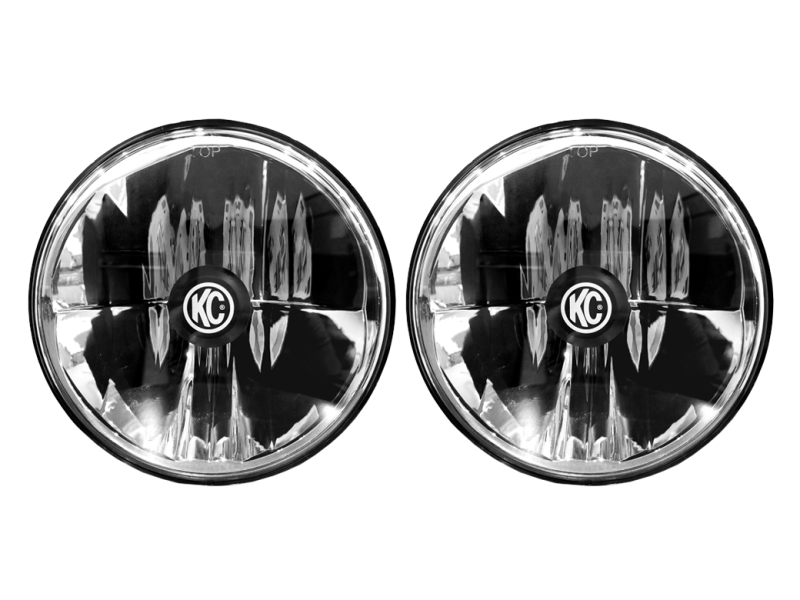 KC HiLiTES 97-06 Jeep TJ/Univ. 7in. Gravity LED H4 DOT Approved Replac. Headlight (Pair Pack System) thumbnail 6