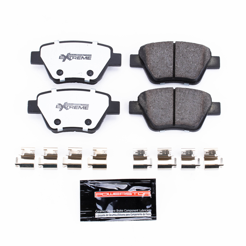 Power Stop 10-13 Audi A3 Rear Z26 Extreme Street Brake Pads w/Hardware thumbnail 2
