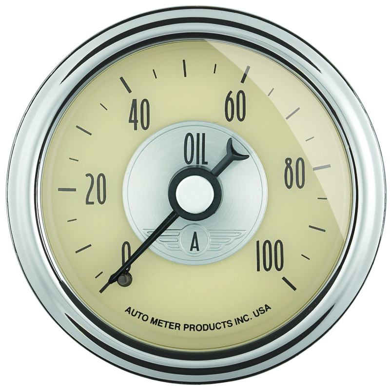 Autometer Prestige Series 52mm 0-100 PSI Mechanical Oil Pressure Gauge thumbnail 5