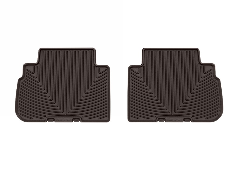 WT Rubber Mats - Rear - Cocoa