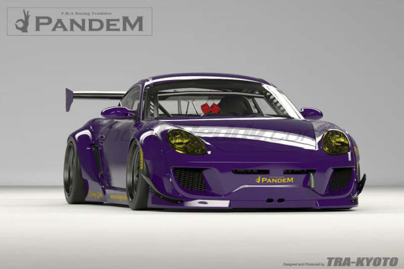 GReddy Pandem RB 09-12 Porsche Cayman Complete Wide Body Aero Kit WITH WING (Special Order) thumbnail 5
