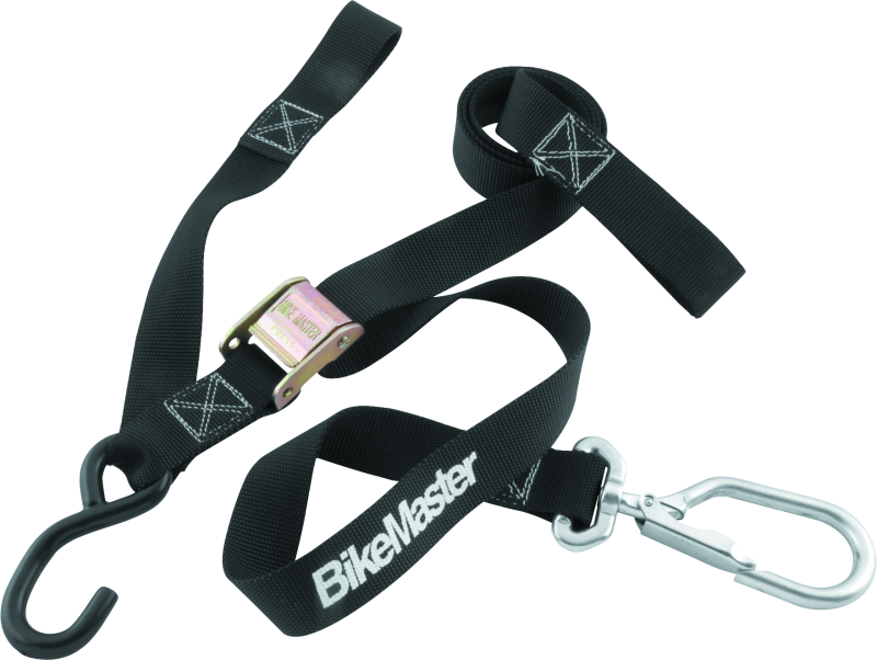 BikeMaster Tiedown 1-1/2in Swivel Softhook - Black thumbnail 3