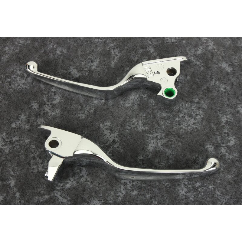 Bikers Choice 08-13 FLH FLT Chrome Lever Set Replaces H-D 38843-08 thumbnail 2