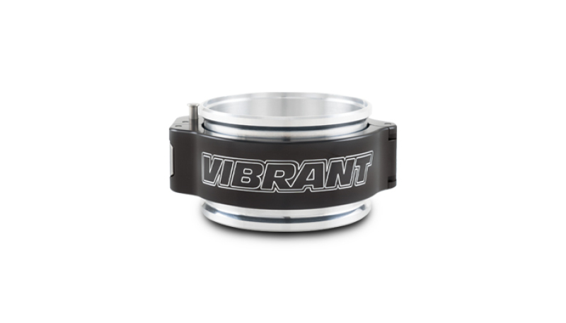 Vibrant 2in O.D. Aluminized HD 2.0 Clamp Assembly - Anodized Black thumbnail 2