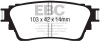 EBC Ultimax2 Brake Pad Sets