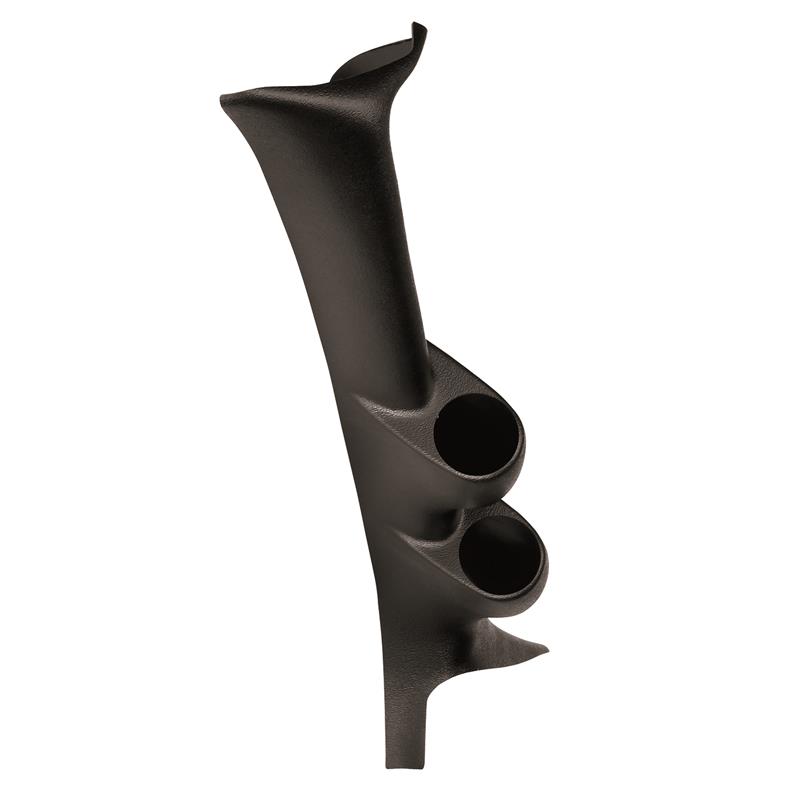 Autometer 99-07 Ford Super Duty / 99-05 Excursion Black Dual 52mm Pillar Pod