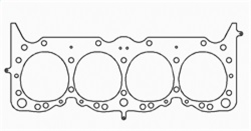 Cometic Chevrolet 348/409 W-Series Big Block V8 .040in MLS Cylinder Head Gasket - 4.437in Bore thumbnail 9