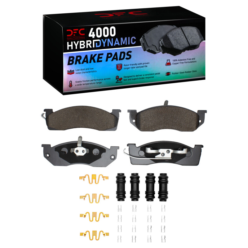 DFC HybriDynamic Brake Pads Hrdwr Kit