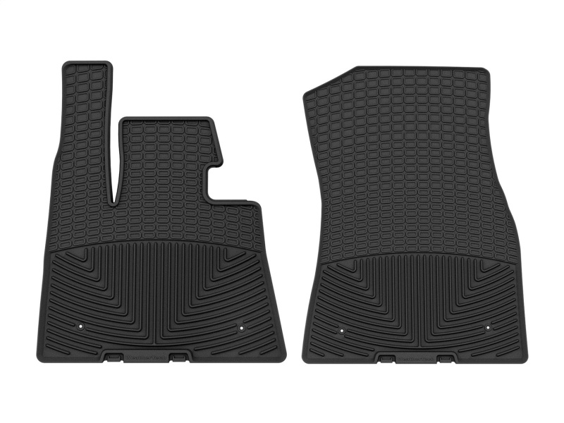 WT Rubber Mats - Front - Blk