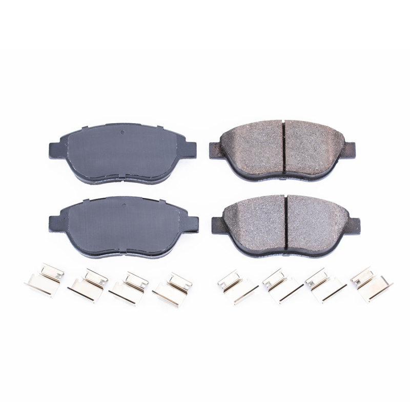 Power Stop 12-18 Fiat 500 Front Z17 Evolution Ceramic Brake Pads w/Hardware thumbnail 7