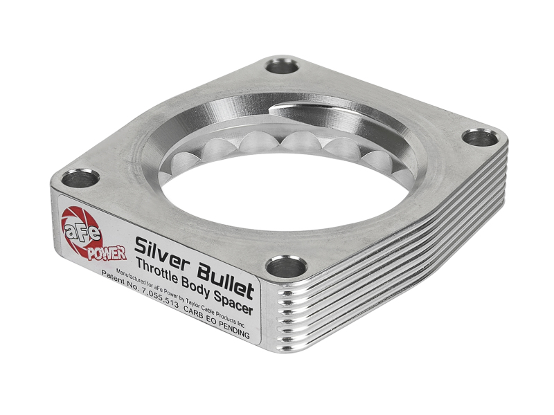 aFe Silver Bullet Throttle Body Spacer TBS 17-19 Nissan Patrol (Y61) I6-4.8L thumbnail 2