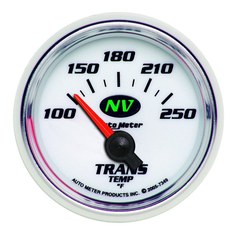 Autometer NV 2 1/16in 100-250 Deg F Digital Transmission Temp Gauge thumbnail 4