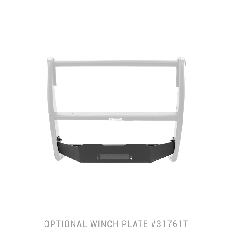 Go Rhino 19-21 Chevrolet Silverado 1500 - 3100 Series StepGuard Winch Tray Kit (Fits 3176T/3176MT) thumbnail 6