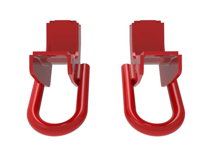 aFe Front Tow Hook Red 2022 Toyota Tundra 3.5L V6 thumbnail 8