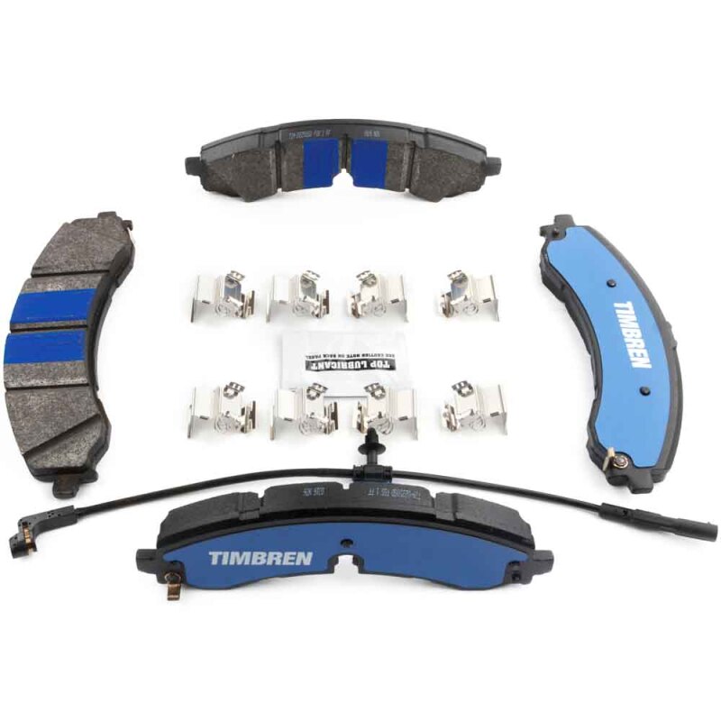 Timbren 20-26 Chevy Silverado 2500/3500 HD BES Severe Duty Semi-Metallic Brake Pads - Front & Rear thumbnail 4