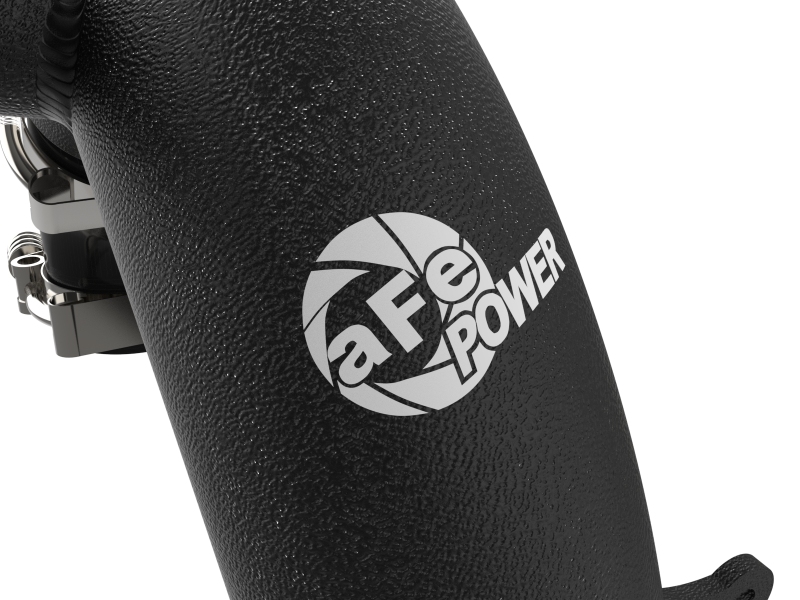 BladeRunner 3 IN Aluminum Hot Charge Pipe Black