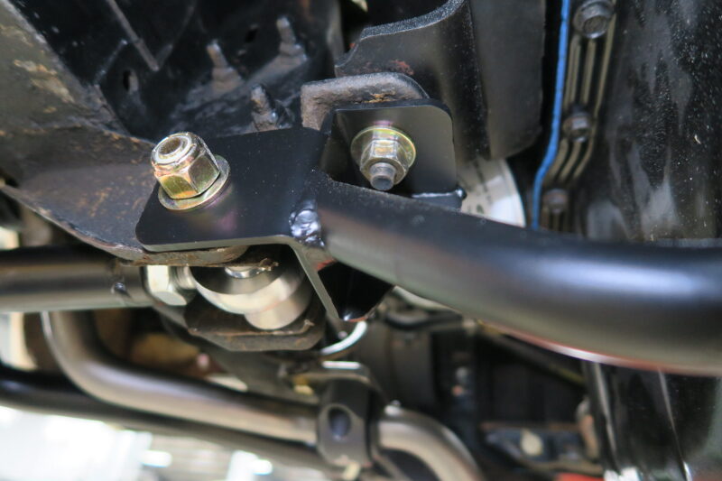 RideTech Subframe Connectors, Bolt-On 12289550 Front subframe brace for 1961-1965 Mustang. Includes 1 brace and hardware. Powder coated satin black. thumbnail 6