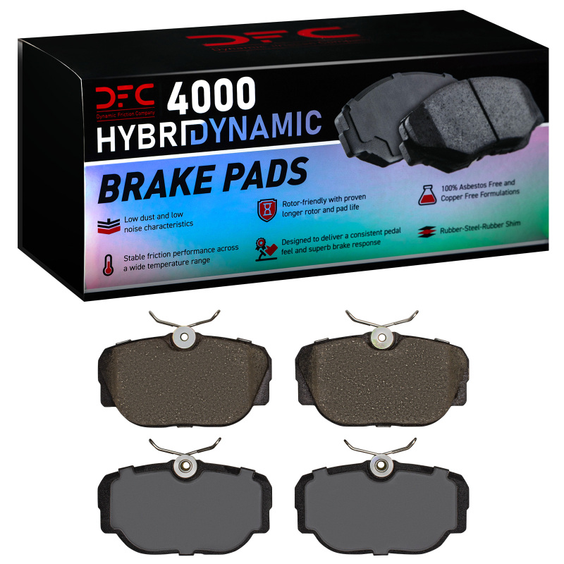 DFC 83-04 Saab 9000 Front/Rear 4000 Hybridynamic Brake Pads thumbnail 5