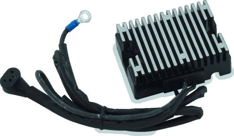 Twin Power 70-75 Big Twin Voltage Regulator Black Replaces H-D 74510-70A 15 Amp