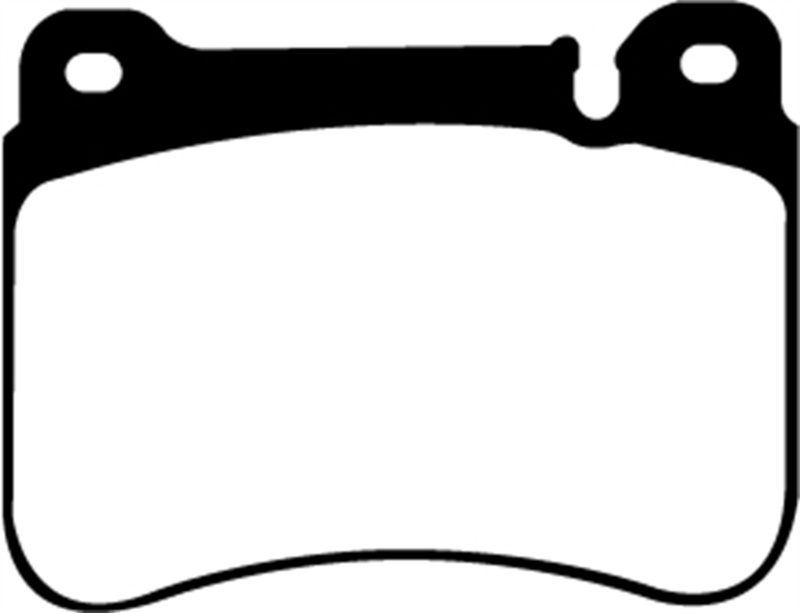 EBC 05-07 Mercedes-Benz C230 (W203) 2.5 Sport Sedan Yellowstuff Front Brake Pads thumbnail 4