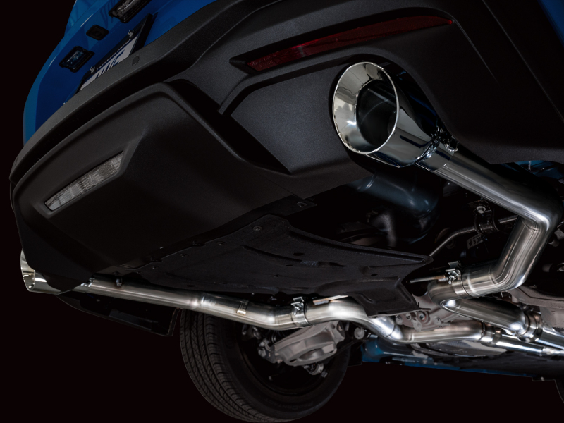 AWE 2024 Ford Mustang GT Fastback S650 RWD Track Edition Cat-Back Exhaust w/ Dual Chrome Silver Tips thumbnail 7