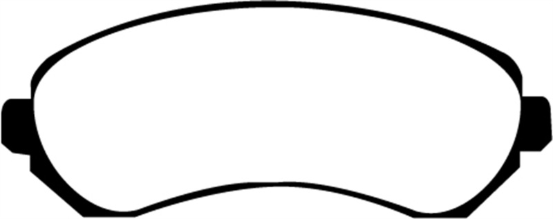EBC 01-05 Buick Rendezvous 3.4 2WD Greenstuff Front Brake Pads thumbnail 2