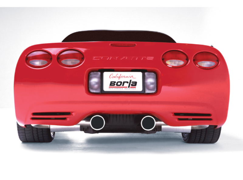 Borla 97-04 C5 Corvette (incl Z06) 5.7L V8 AT/MT Aggressive Stinger Cat-Back Exhaust thumbnail 3