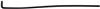Gates 52inch L x 5/8in ID 90 Degree Molded Heater Hose 94-02 Dodge Ram Pickup V8 5.9L Heater To Pipe thumbnail 3