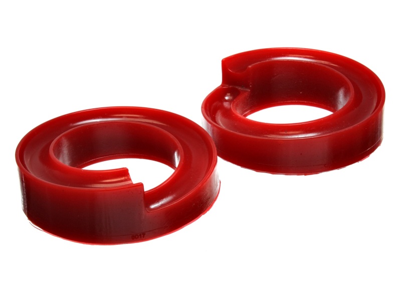Energy Suspension Front Spring Lift Isolator 1.25in - Red thumbnail 4