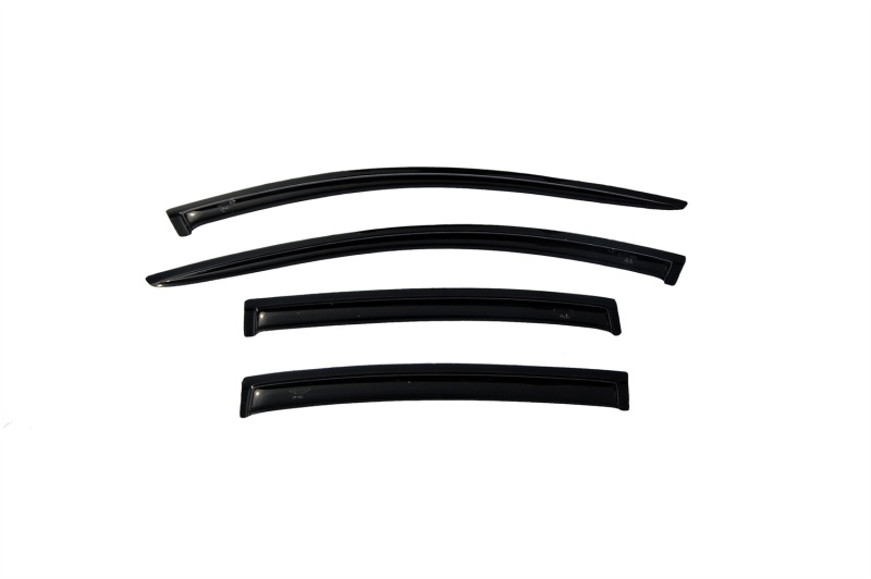 AVS 08-12 Chevy Malibu Ventvisor Outside Mount Window Deflectors 4pc - Smoke thumbnail 3