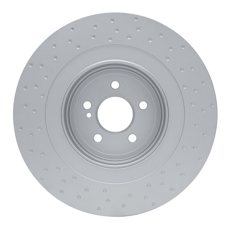DFC 07-14 Mercedes-Benz S63 AMG Rear Hi-Carbon Alloy Geomet Coated Rotor - Dimpled thumbnail 4