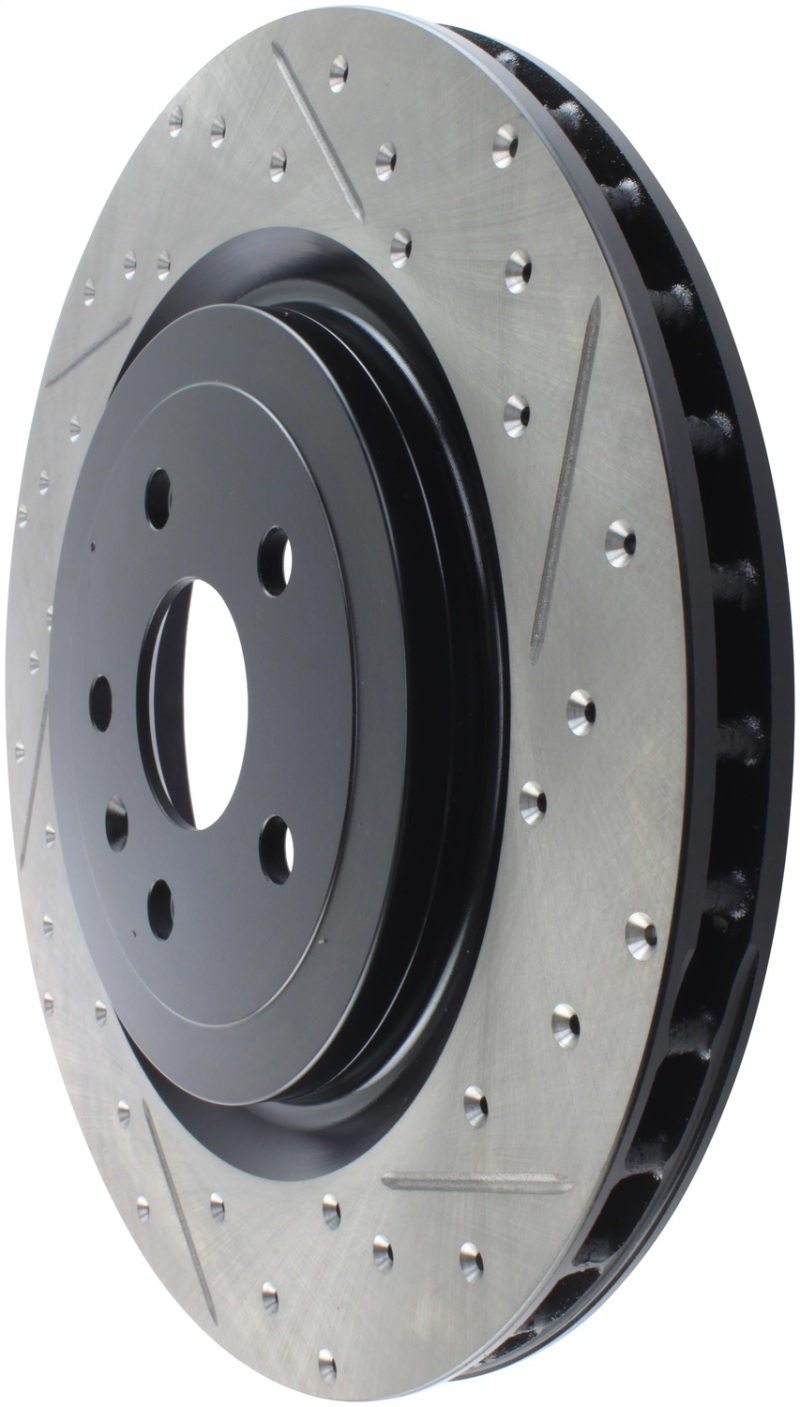 StopTech Slotted & Drilled Sport Brake Rotor thumbnail 4