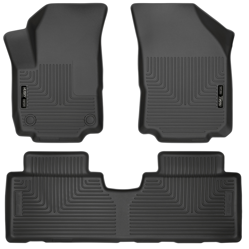 Husky Liners 18-23 Chevrolet Equinox Weatherbeater Black Front & 2nd Seat Floor Liners thumbnail 3