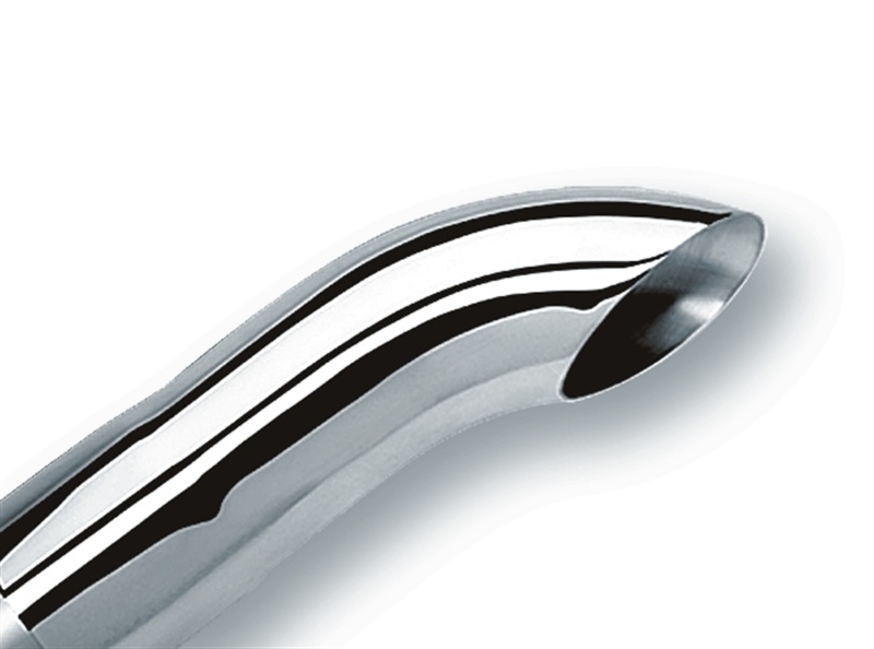 Borla Universal Polished Tip Single Round Turndown/Turnout (inlet 3in. Outlet 3in) *NO Returns* thumbnail 4