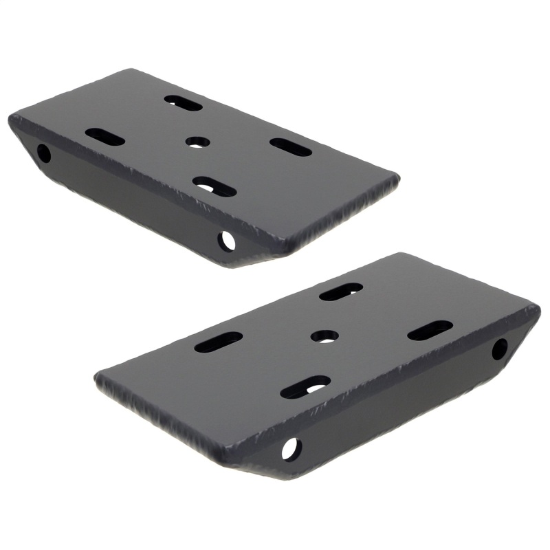 RockJock HD Leaf Spring Plates For Use w/ 2 1/2in Springs Jeep CJ Rear YJ Front or Rear Pair