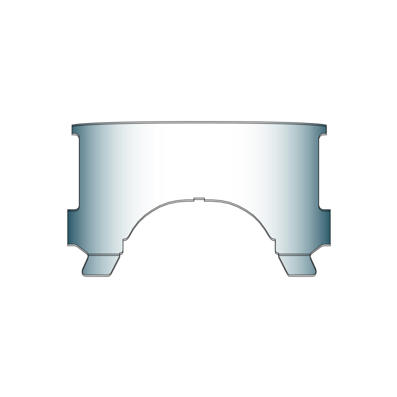 National Cycle 60-84 Harley-Davidson FLH Lower Window-Clear