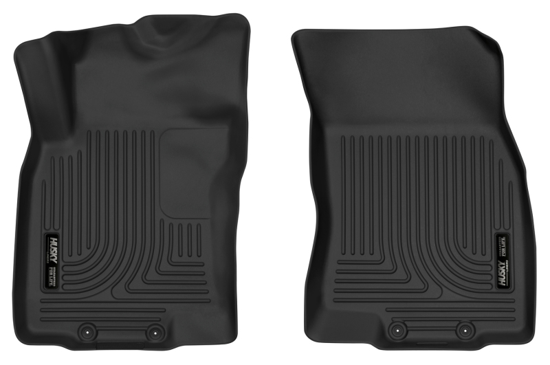 Husky Liners 14-18 Nissan Rogue / 14-15 Nissan X-Trail X-Act Contour Black Front Floor Liners thumbnail 3