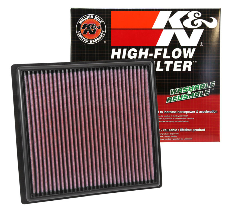 K&N Replacement Panel Air Filter for 2015 Chevrolet Colorado 2.5L thumbnail 8