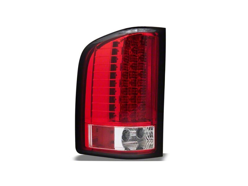 Raxiom 07-13 Chevrolet Silverado 1500 LED Tail Lights- Chrome Housing- Red/Clear Lens thumbnail 7