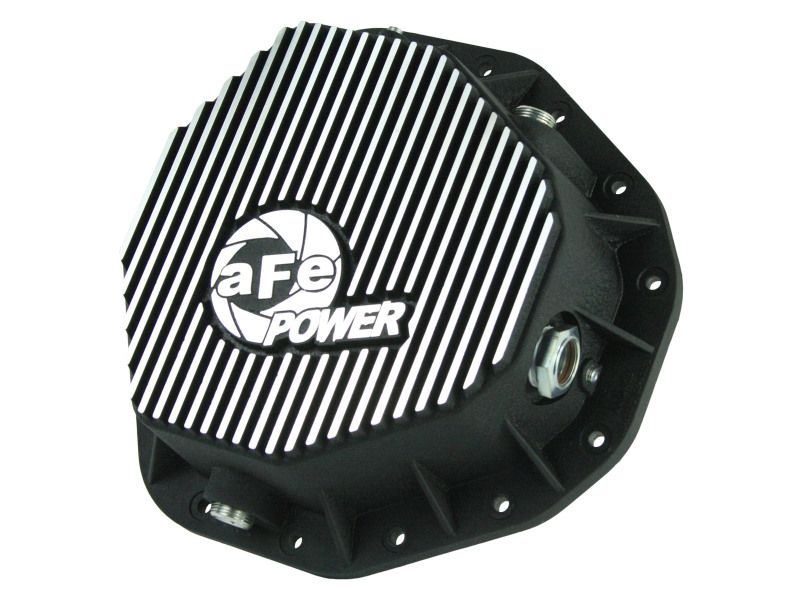 aFe Power Cover Rear Differential COV Diff R Dodge Diesel Trucks 03-05 L6-5.9L Machined thumbnail 2