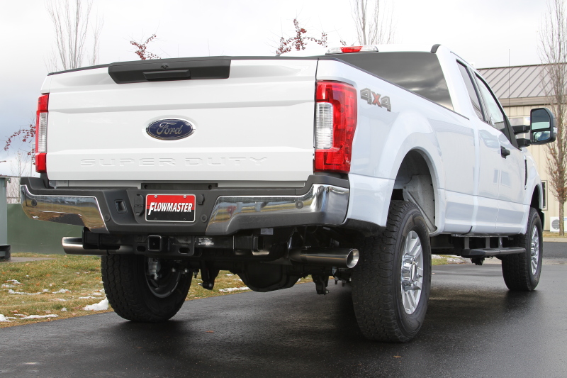 Flowmaster 17-25 Supe Duty 6.2L/6.8L/7.3L Force II Cat-Back Dual Exhaust System thumbnail 2