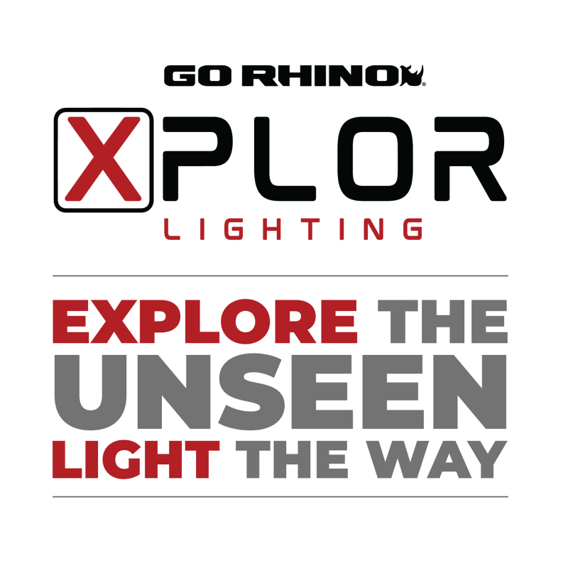 Go Rhino Xplor Bright Series Single Row LED Light Bar (Side/Track Mount) 20.5in. - Blk thumbnail 9