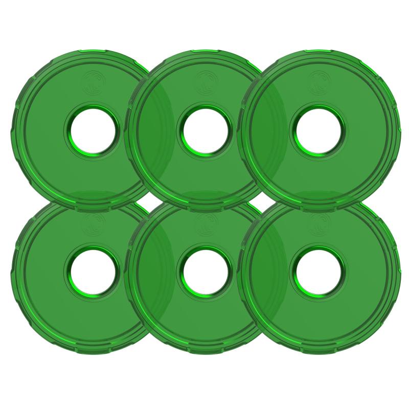 KC HiLiTES Cyclone V2 LED - Replacement Lens - Green - 6-PK thumbnail 2