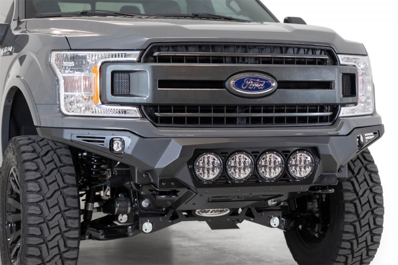 Addictive Desert Designs 18-20 Ford F-150 Bomber Front Bumper w/ 4 Rigid 360 6IN Mounts thumbnail 2
