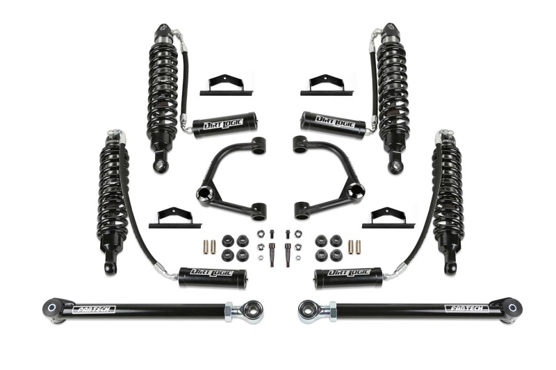 Fabtech 2021 Ford Bronco 3in UCA Kit w/Uniballs & Dlss Resi Shocks