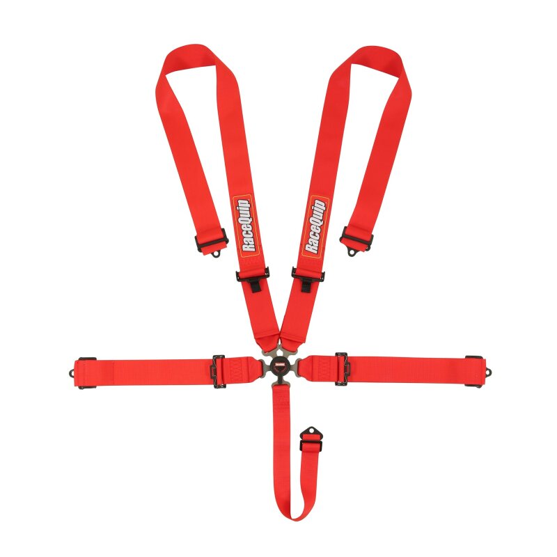 RaceQuip Red SFI CAMLOCK 5pt PD Lap Seat Belt thumbnail 2
