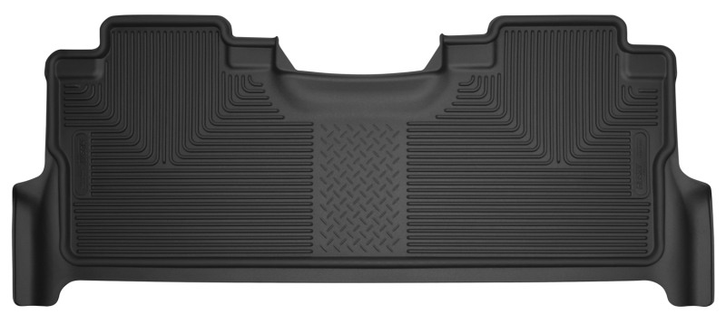 Husky Liners 21-23 Ford F-150 CC SC / 2017 F-250 SD CC X-Act Contour Rear Floor Liners - Black thumbnail 5