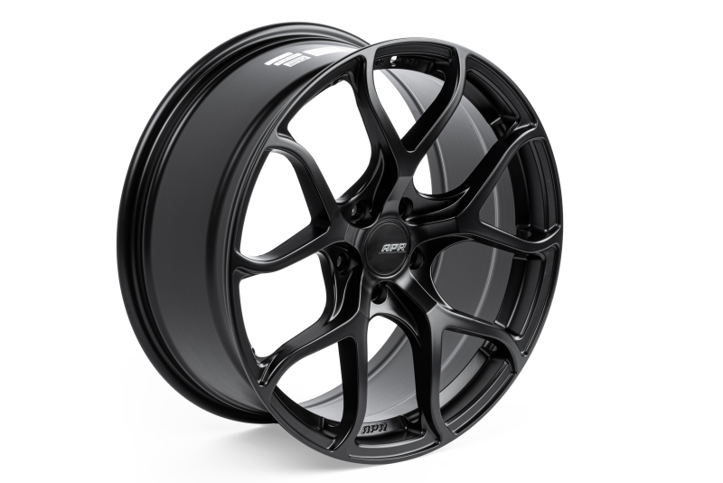 APR A01 Flow Formed - 19X8.5 - 5x112 - ET45 - Satin Black Wheel