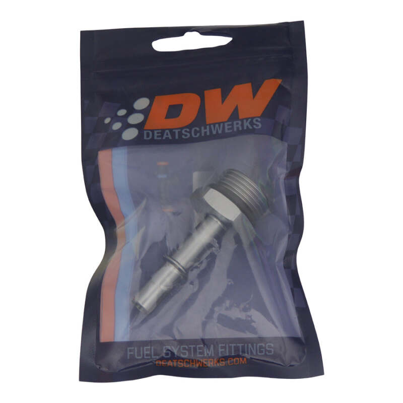 DeatschWerks 10AN ORB Male to 3/8in Male EFI Quick Connect Adapter - Anodized DW Titanium thumbnail 5