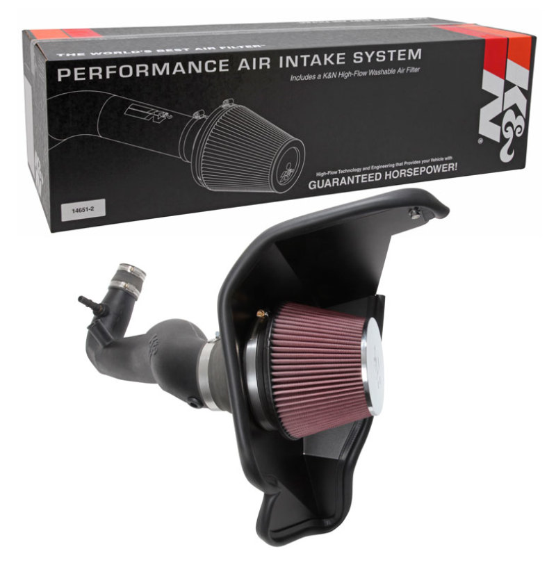 K&N 2018 Ford Mustang L4-2.3L F/I AirCharger Performance Intake thumbnail 7